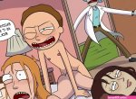 rick and morty morty smith nancy rick sanchez summer smith