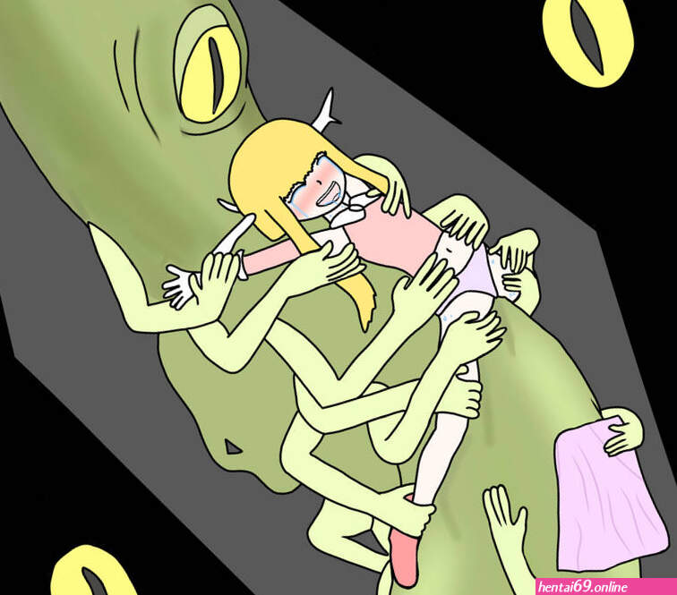 Caught and Tickled by Tentacle Monster