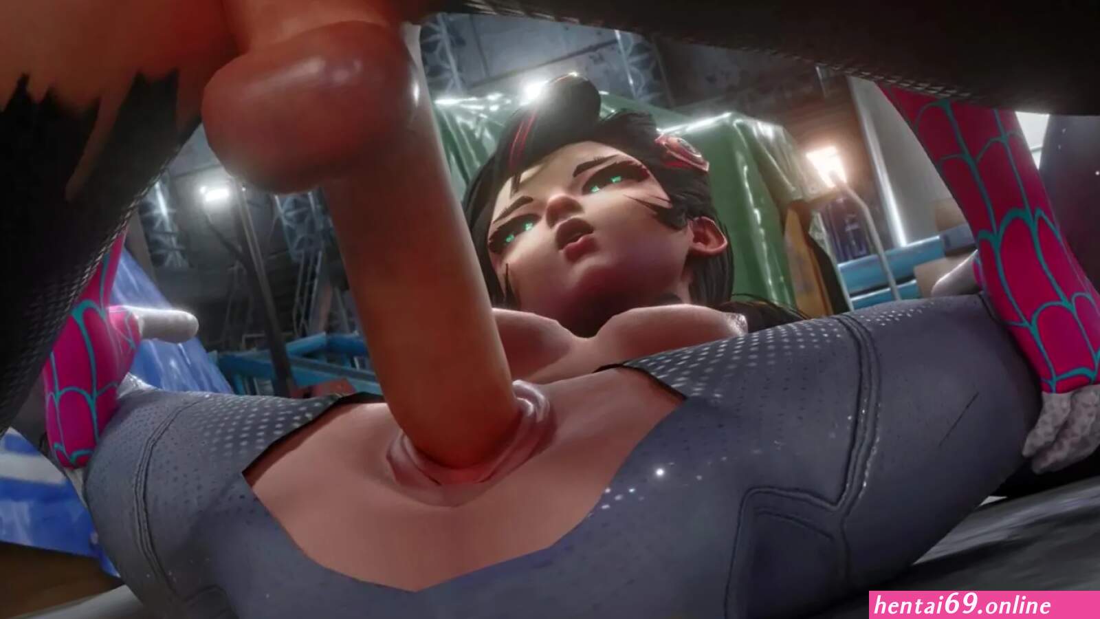 Futa Gwen going apeshit down on Peni
