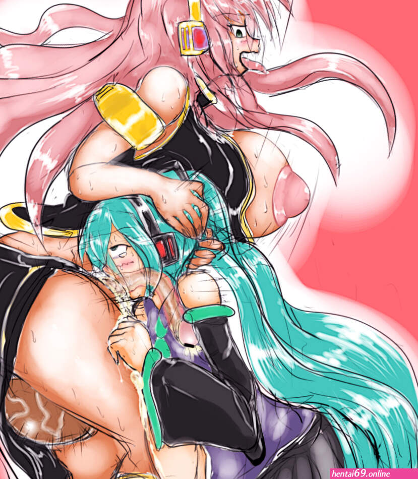 Futa Miku Restrained and Tickled