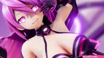 Luo Tianyi Vocaloid Hentai Dance and Sex MMD 3D Dark Green Hair