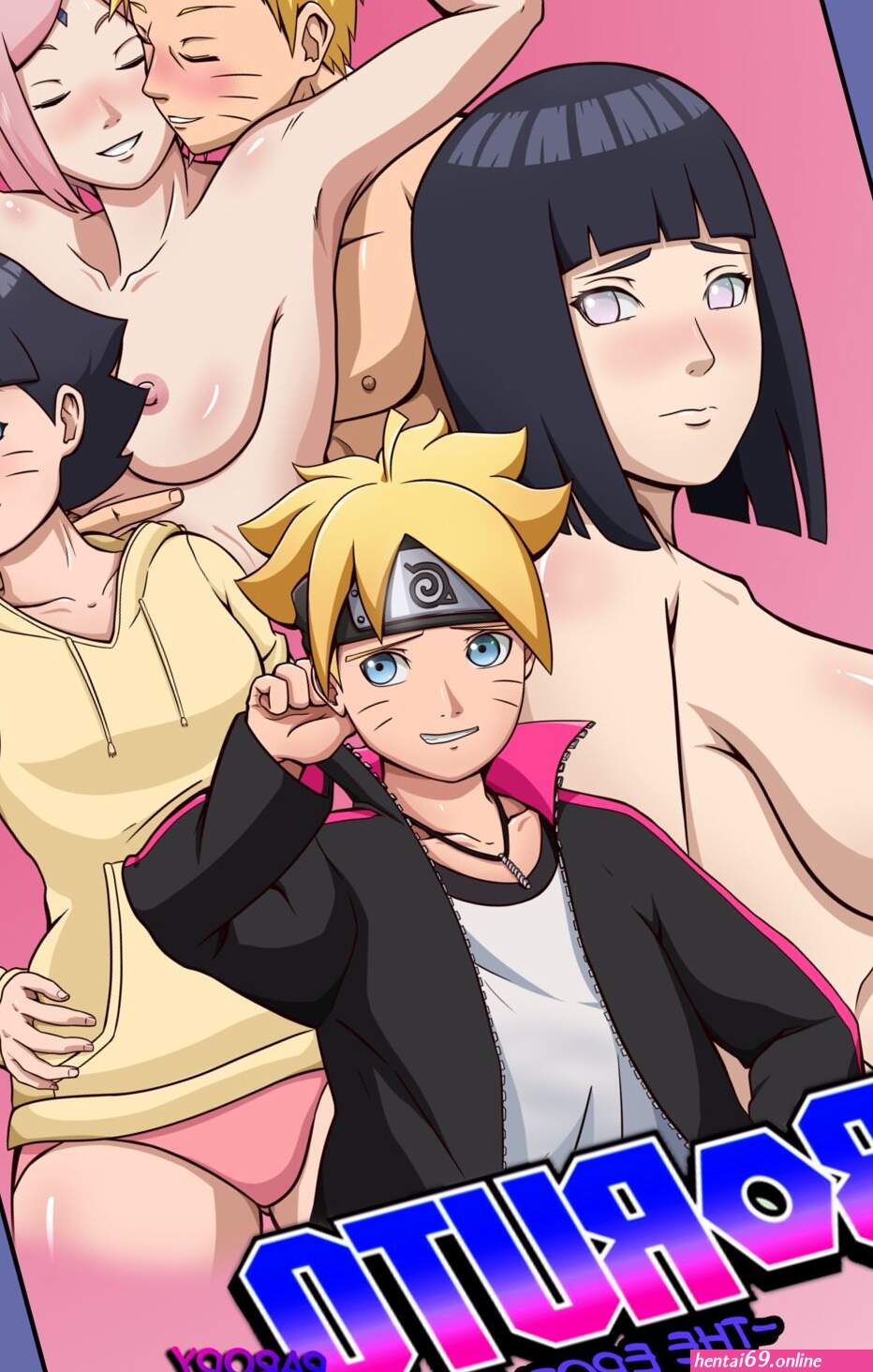 Himawari uzumaki hentai doujin