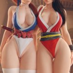 Kasumi and Mai